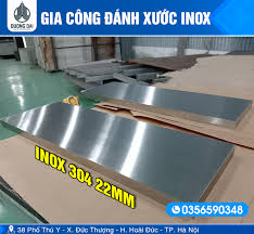 Gia Công Đánh Xước Inox 304 22MM